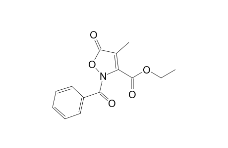 2-Benzoyl-4-methyl-5-oxo-3-isoxazolecarboxylic acid ethyl ester