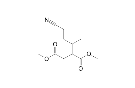 Dimethyl 2-(4-cyanobutan-2-yl)succinate