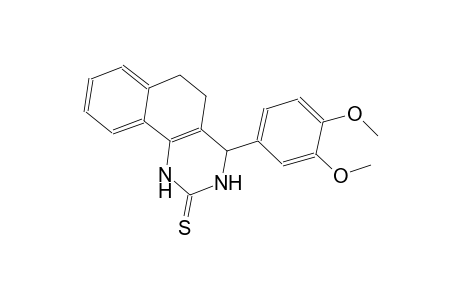 4-(3,4-dimethoxyphenyl)-3,4,5,6-tetrahydrobenzo[h]quinazoline-2(1H)-thione