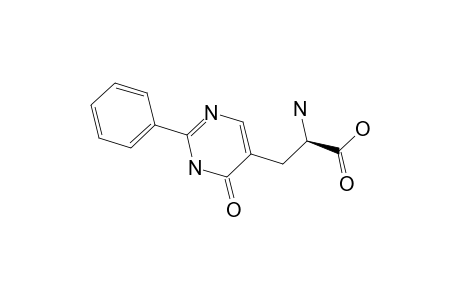 (2S)-2-AMINO-3-(2-PHENYL-4-OXOPYRIMIDIN-5-YL)-PROPIONIC-ACID