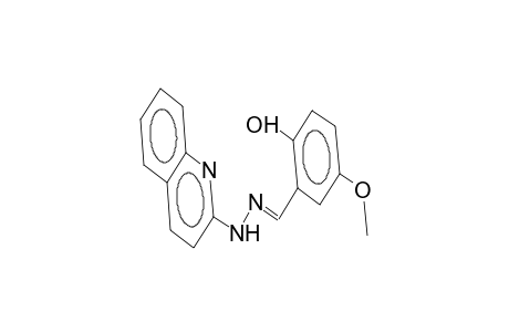 2-(2-quinolinylhydrazonomethyl)-4-methoxyphenol