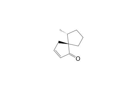Spiro[4.4]non-2-en-1-one, 6-methyl-, cis-