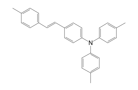 Benzenamine, 4-methyl-N-(4-methylphenyl)-N-[4-[2-(4-methylphenyl)ethenyl]phenyl]-