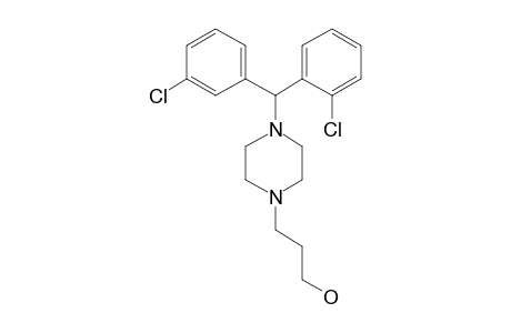 Propanol, 3-[4-[.alpha.-(2-chlorophenyl)-3-chlorobenzyl]-1-piperazinyl]-