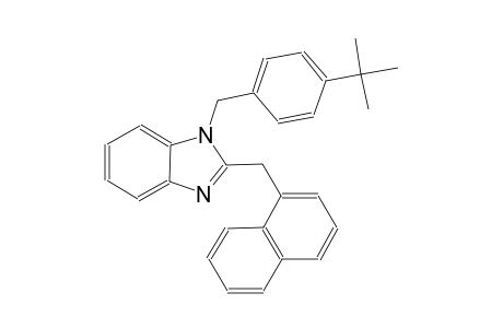 1-(4-tert-butylbenzyl)-2-(1-naphthylmethyl)-1H-benzimidazole