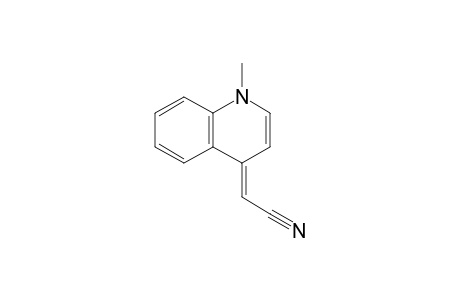 (2E)-(1-methyl-4(1H)-quinolinylidene)ethanenitrile