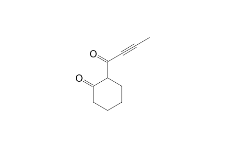 2-(1-Oxobut-2-ynyl)cyclohexanone
