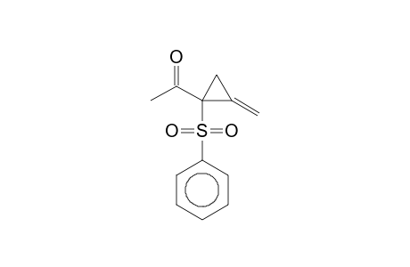 Cyclopropane, 1-acetyl-1-(phenylsulfonyl)-2-methylene-