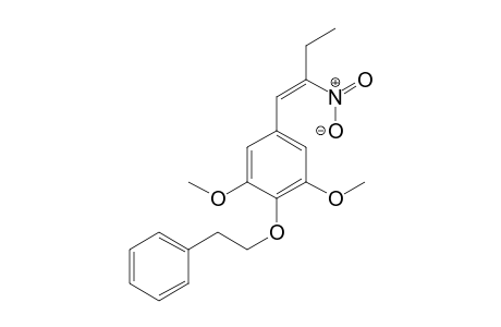 1-(3,5-Dimethoxy-4-(phenethoxy)phenyl)-2-nitrobutene