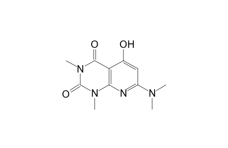 Pyrido[2,3-d]pyrimidine-2,4(1H,3H)-dione, 5-hydroxy-1,3-dimethyl-7-dimethylamino-