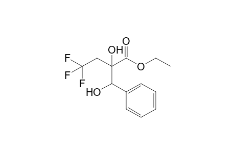 Ethyl 4,4,4-trifluoro-2-hydroxy-2-(hydroxyphenylmethyl)butanoate