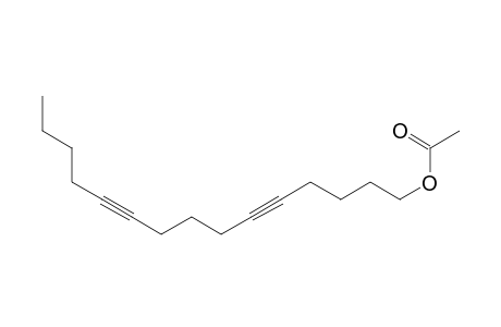 5,10-Pentadecadiyn-1-ol, acetate