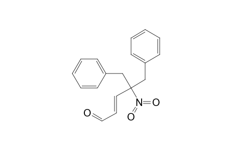 2-Pentenal, 4-nitro-5-phenyl-4-(phenylmethyl)-, (E)-