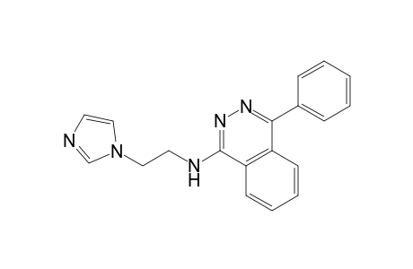 N-[2-(Imidazol-1-yl)ethyl]-4-phenyl-1-phthalazinamine