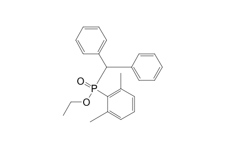 Phosphinic acid, (2,6-dimethylphenyl)(diphenylmethyl)-, ethyl ester