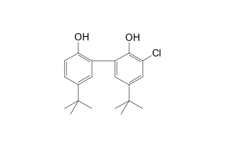 3-Chloro-5,5'-bis(1,1-dimethylethyl)-1,1'-biphenyl-2,2'-diol