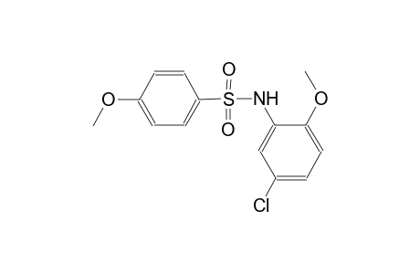 N-(5-chloro-2-methoxyphenyl)-4-methoxybenzenesulfonamide