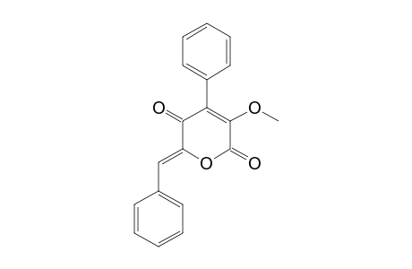 3-METHOXY-4-PHENYL-6-(PHENYLMETHYLENE)-2H-PYRAN-2,5(6H)-DIONE