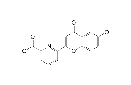 6-(6-HYDROXY-4-OXO-4H-CHROMEN-2-YL)-PYRIDINE-2-CARBOXYLIC-ACID
