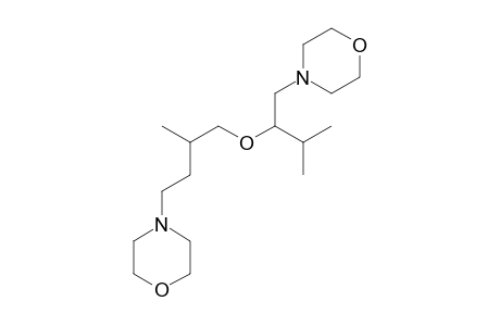4-{3'-Methyl-4'-[2"-methyl-1"-(morpholin-4'"-yl)methyl)propoxy)butyl]morpholine