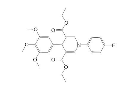 1-(4-fluorophenyl)-4-(3,4,5-trimethoxyphenyl)-4H-pyridine-3,5-dicarboxylic acid diethyl ester