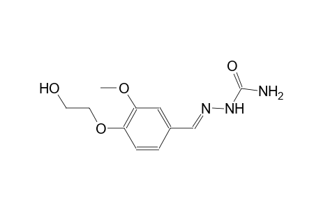4-(2-hydroxyethoxy)-3-methoxybenzaldehyde semicarbazone