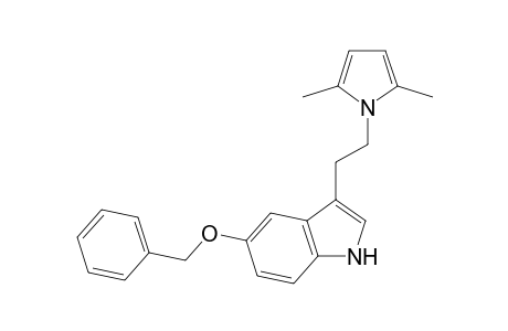 5-(Benzyloxy)-3-(2-(2,5-dimethyl-1H-pyrrol-1-yl)ethyl)-1H-indole