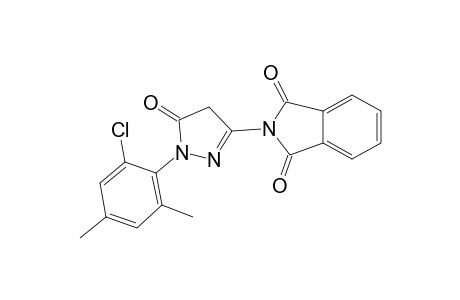 1H-isoindole-1,3(2H)-dione, 2-[1-(2-chloro-4,6-dimethylphenyl)-4,5-dihydro-5-oxo-1H-pyrazol-3-yl]-