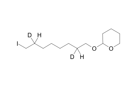 [2,7-2H2]-1-Iodo-8-(tetrahydropyran-2'-yloxy)ctane