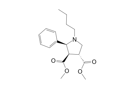(2S,3R,4R)-1-butyl-2-phenyl-pyrrolidine-3,4-dicarboxylic acid dimethyl ester
