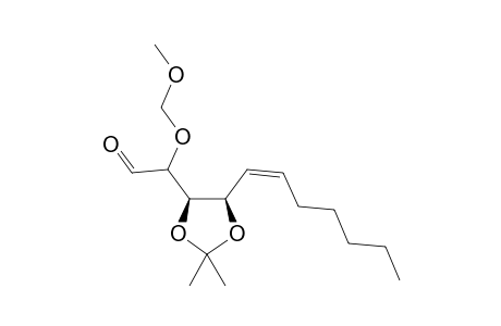 (3R,4R)-3,4-(isopropylidenedioxy)-2-(methoxymethoxy)undec-5-en-1-al
