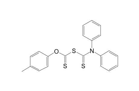 S-(N,N-Diphenylthiocarbamoyl) o-(p-tolyl) dithiocarbonate