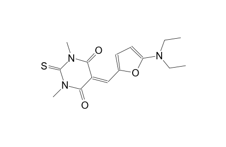5-{[5-(diethylamino)-2-furyl]methylene}-1,3-dimethyl-2-thioxodihydro-4,6(1H,5H)-pyrimidinedione