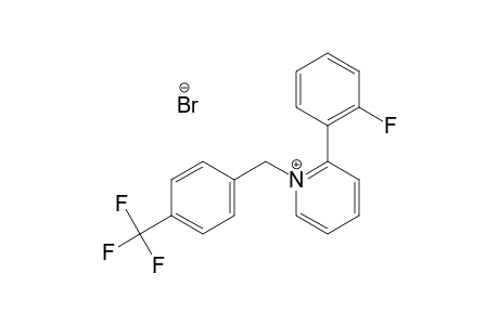 N-(4-TRIFLUOROMETHYLBENZYL)-2-(2-FLUOROPHENYL)-PYRIDIUM-BROMIDE