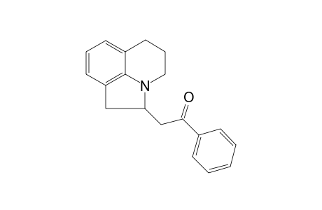 2-(1,2,5,6-Tetrahydro-4H-pyrrolo[3,2,1-ij]quinolyl)acetophene