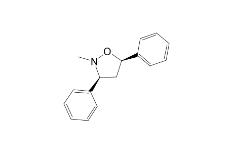 (3R*,5S*)-2-Methyl-3,5-diphenylisoxazolidine