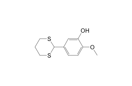 Phenol, 5-(1,3-dithian-2-yl)-2-methoxy-