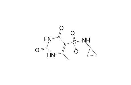 6-Methyl-2,4-dioxo-1,2,3,4-tetrahydro-pyrimidine-5-sulfonic acid cyclopropylamide