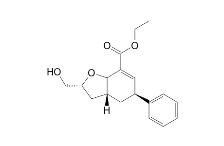 (2R,3aR,5S)-Ethyl 2-(Hydroxymethyl)-5-phenylhexahydrobenzofuran-7-carboxylate