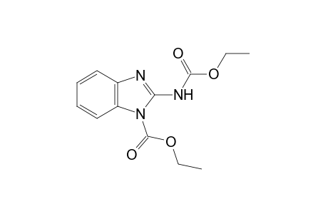 1-carboxy-2-benzimidazolecarbamic acid, diethyl ester