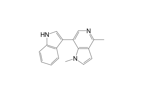 1H-Pyrrolo[3,2-c]pyridine, 7-(1H-indol-3-yl)-1,4-dimethyl-