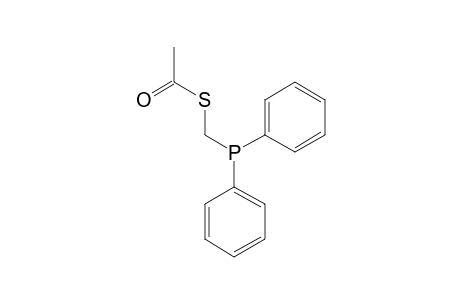 S-[di(phenyl)phosphanylmethyl] ethanethioate