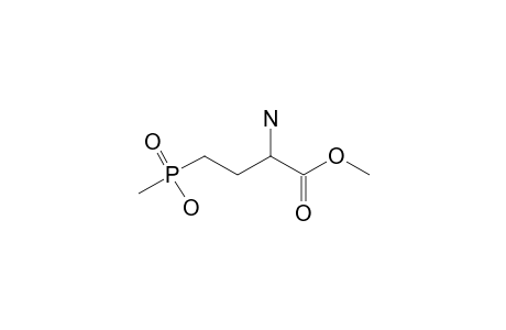 (3-amino-4-keto-4-methoxy-butyl)-methyl-phosphinic acid