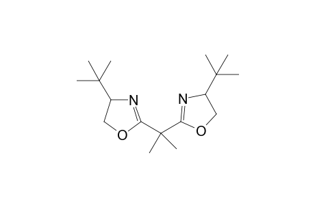 4-tert-butyl-2-[2-(4-tert-butyl-4,5-dihydro-1,3-oxazol-2-yl)propan-2-yl]-4,5-dihydro-1,3-oxazole
