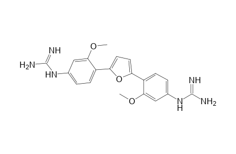 2-[4-[5-(4-guanidino-2-methoxy-phenyl)-2-furyl]-3-methoxy-phenyl]guanidine