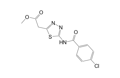 methyl {5-[(4-chlorobenzoyl)amino]-1,3,4-thiadiazol-2-yl}acetate
