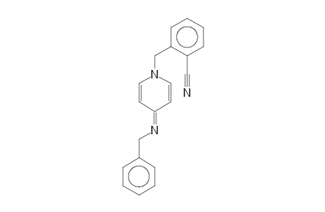 2-[4-(Benzylimino)-1,4-dihydro-1-pyridylmethyl]benzonitrile