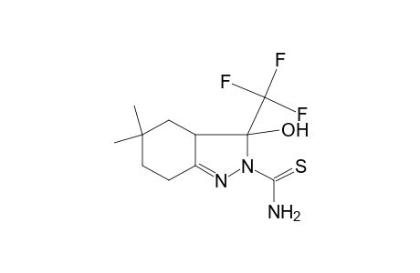 5,5-DIMETHYL-3,3a,4,5,6,7-HEXAHYDRO-3-HYDROXYTHIO-3-(TRIFLUOROMETHYL)-2H-INDAZOLE-2-CARBOXAMIDE