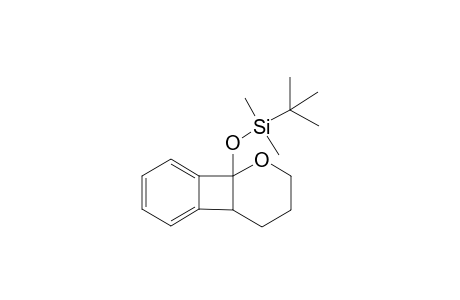 2-[(t-Butyldimethylsilyl)oxy]-benzo[b]cyclobuteno[2,3-a](perhydro)pyran