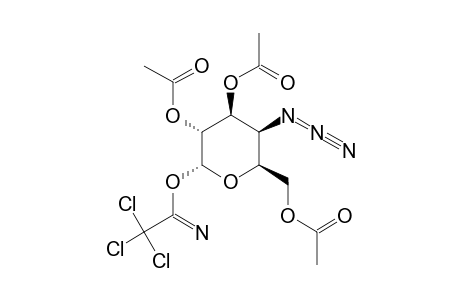 4-AZIDO-2,3,6-TRI-O-ACETYL-4-DEOXY-ALPHA-D-GALACTOPYRANOSYL-TRICHLOROACETIMIDATE